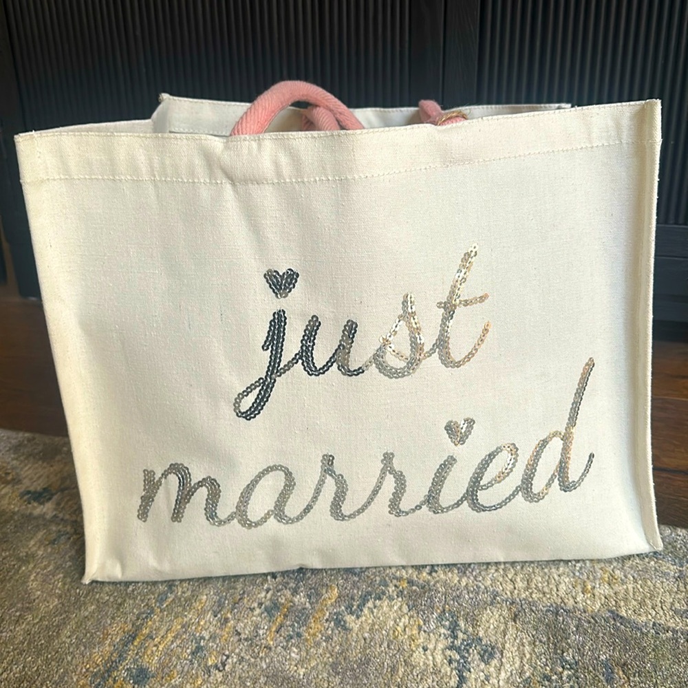 Just Married Tote